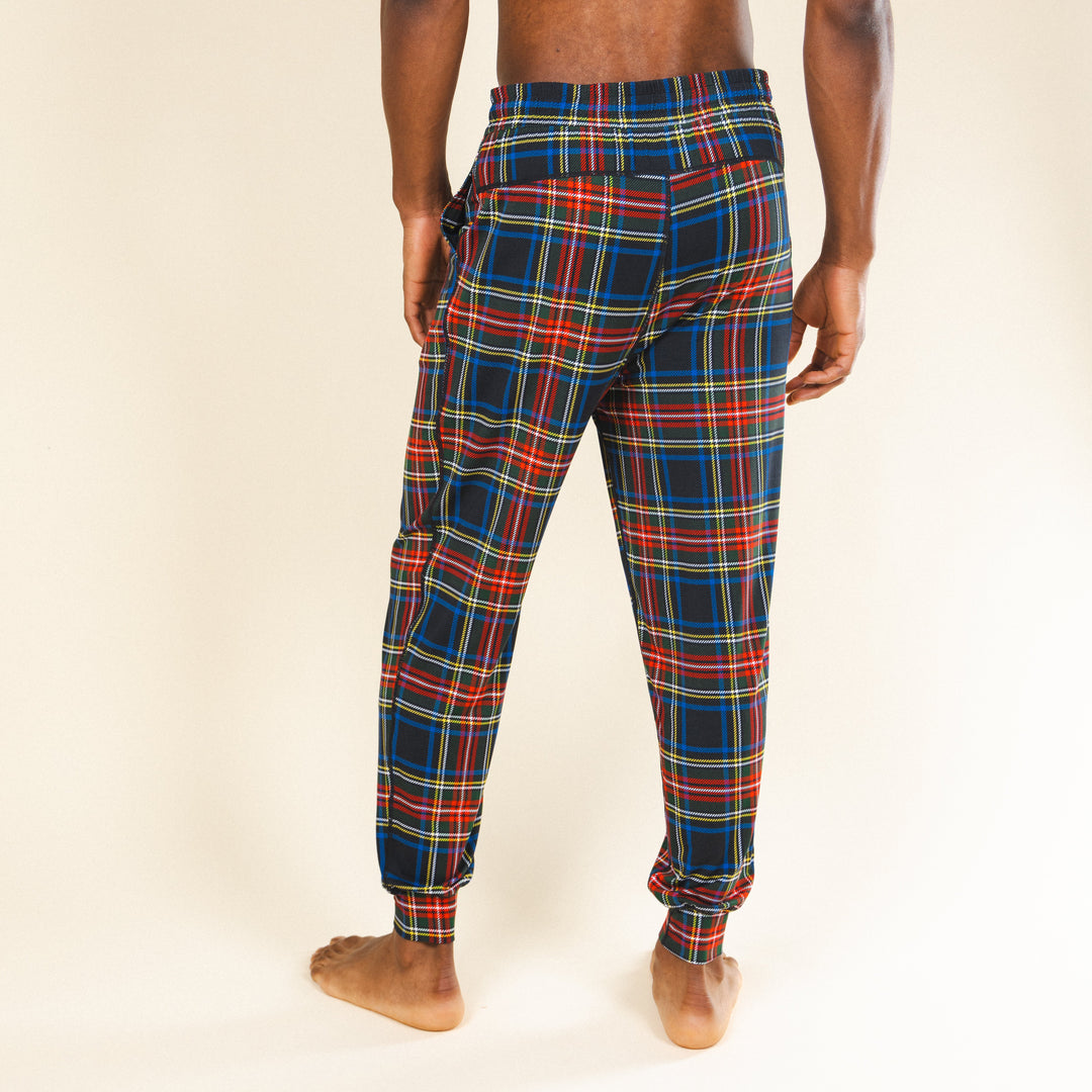 The Cappuccino | Holiday Tartan Plaid SleepDeep™ Men’s Pajama Joggers