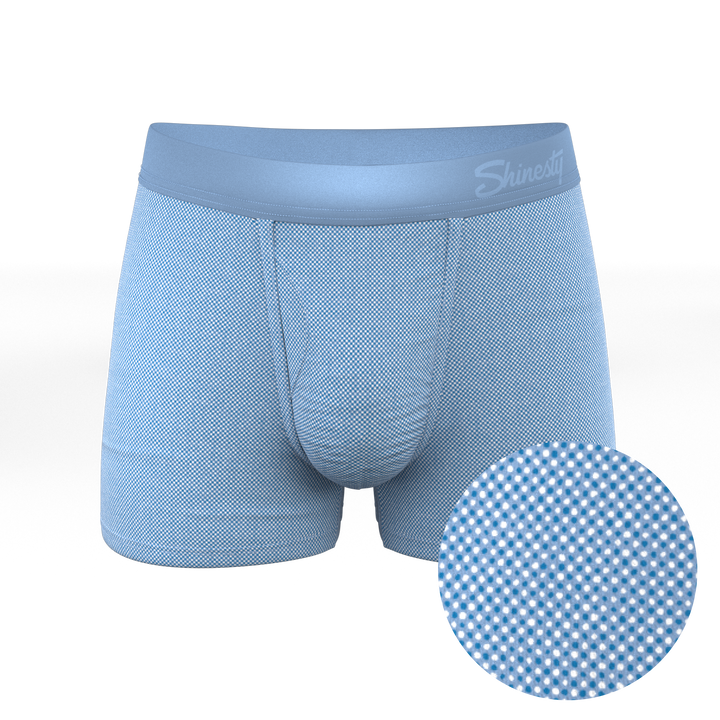 The Chambray All Day | Blue Chambray Ball Hammock® Pouch Trunks Underwear