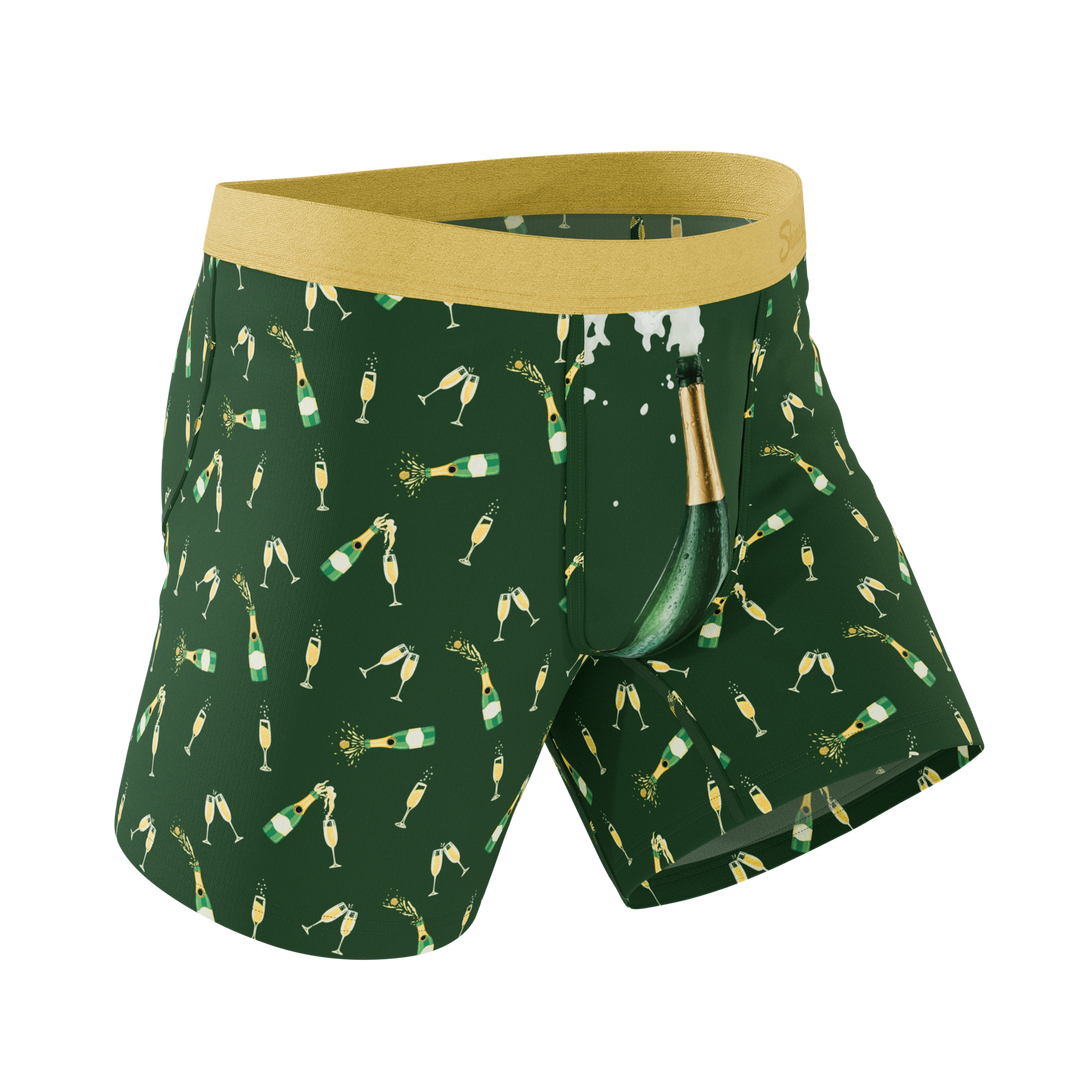 The Champagne Showers | New Years Ball Hammock® Pouch Underwear