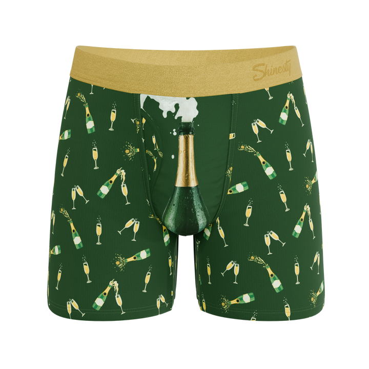The Champagne Showers | New Years Ball Hammock® Pouch Underwear With Fly
