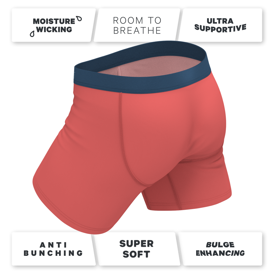 The Cherry Tomato | Coral Red Ball Hammock® Pouch Underwear