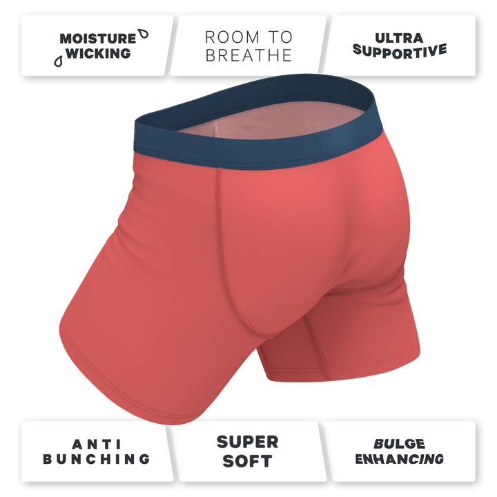 The Cherry Tomato | Coral Red Ball Hammock® Pouch Underwear
