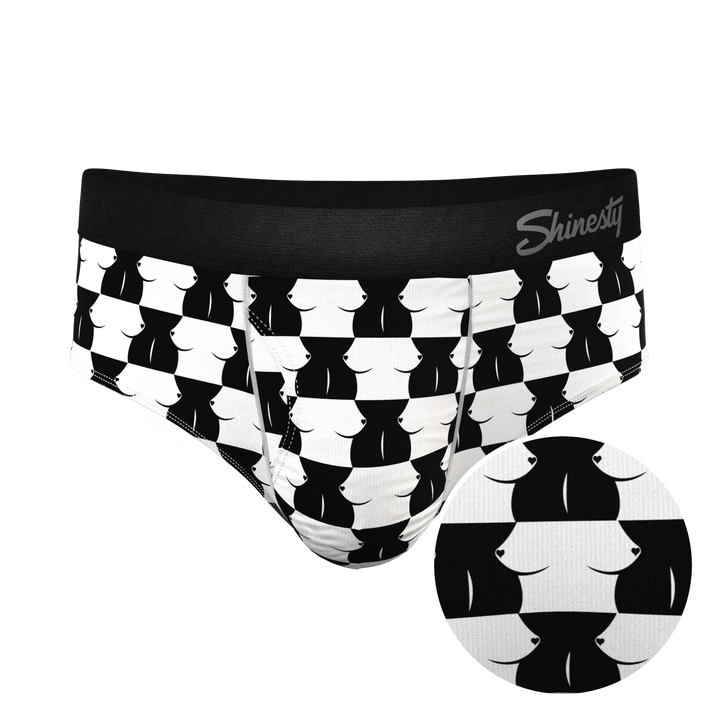 The Chest Mate | Checkered Ball Hammock® Pouch Underwear Briefs