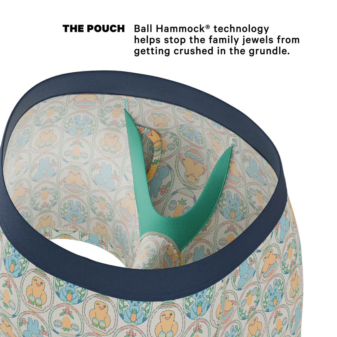 The Chicks Dig It | Pastel Easter Ball Hammock® Pouch Underwear With Fly