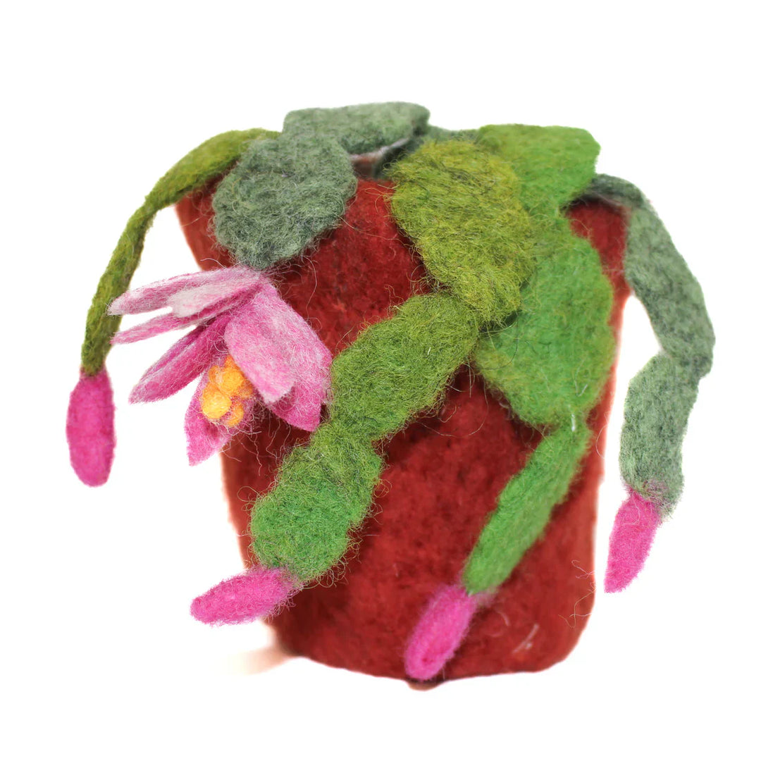 Christmas Cactus Needle Felting Kit by The Makerss KTS-XmasCactus-Complete