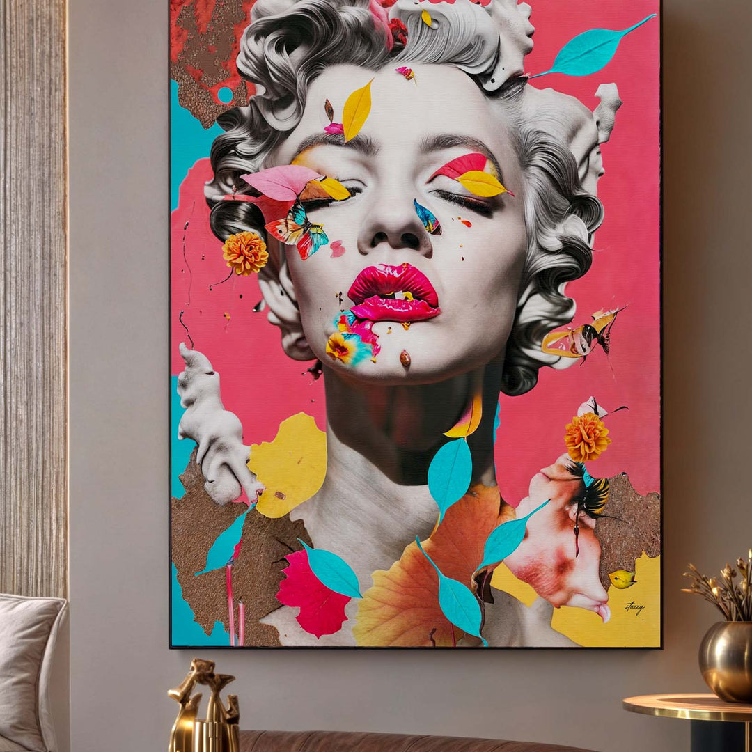 Canvas Print: "Chroma Whimsy"