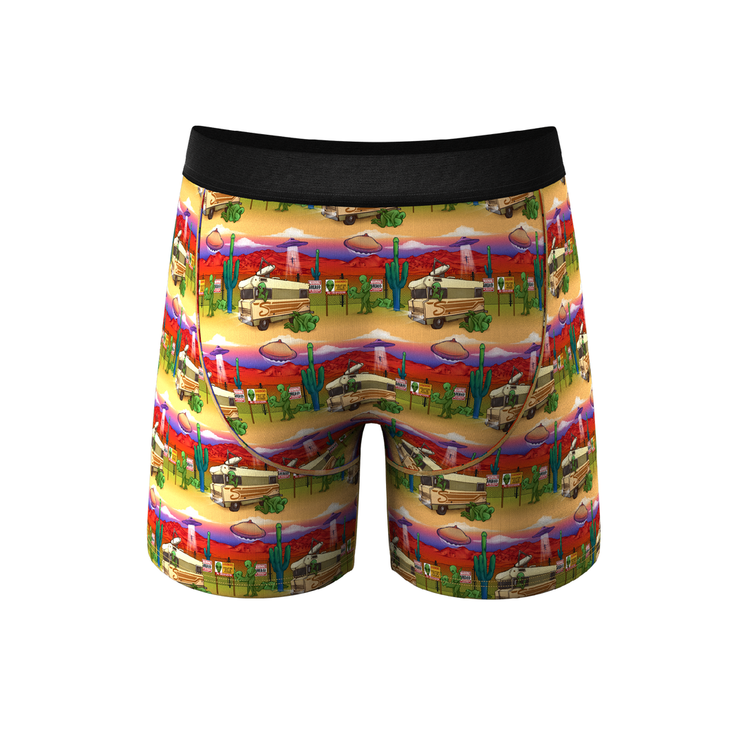 The Close Encounter | Alien Ball Hammock® Pouch Underwear With Fly