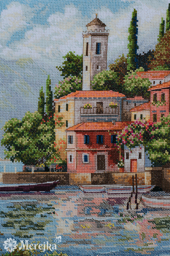 Coastal Gardens Counted Cross Stitch Kit by Merejka K-297