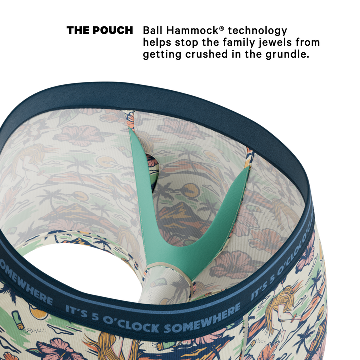 The Come Monday | Shinesty x Margaritaville® Ball Hammock® Pouch Trunks Underwear