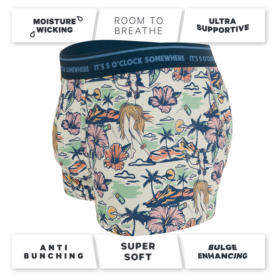 The Come Monday | Shinesty x Margaritaville® Ball Hammock® Pouch Trunks Underwear