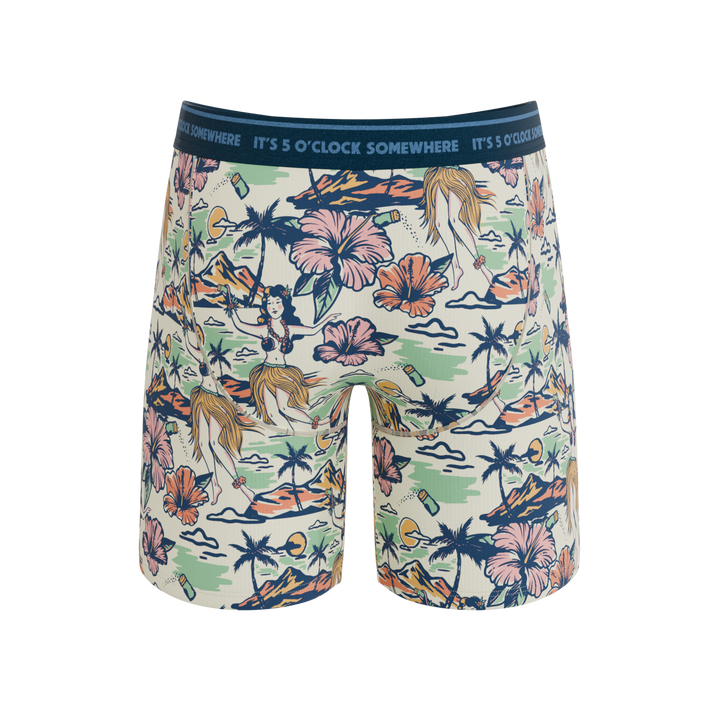 The Come Monday | Shinesty x Margaritaville® Long Leg Ball Hammock® Pouch Underwear With Fly