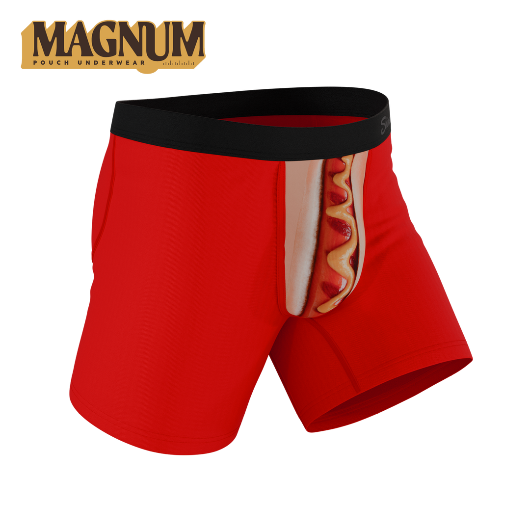 The Coney Islands | Hot Dog Ball Hammock® Magnum Big Pouch Underwear