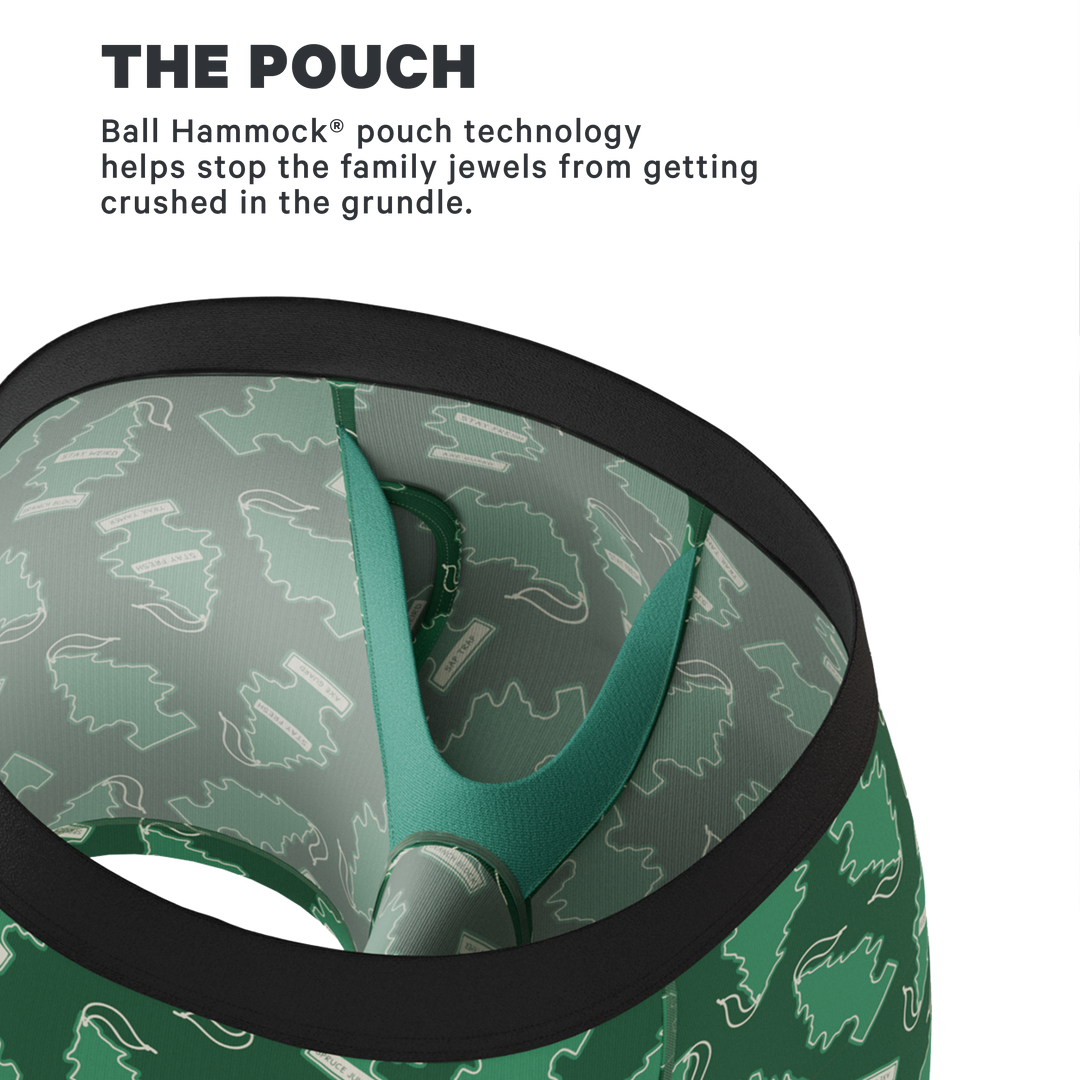 The Coniferous Forest | Car Freshener Fart Proof Ball Hammock® Pouch Underwear