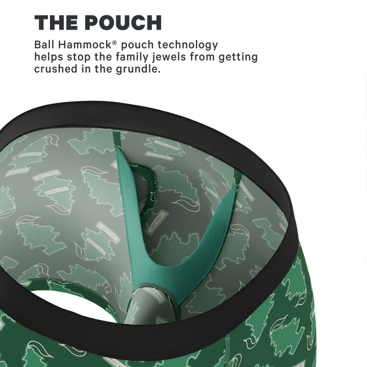 The Coniferous Forest | Car Freshener Fart Proof Ball Hammock® Pouch Underwear