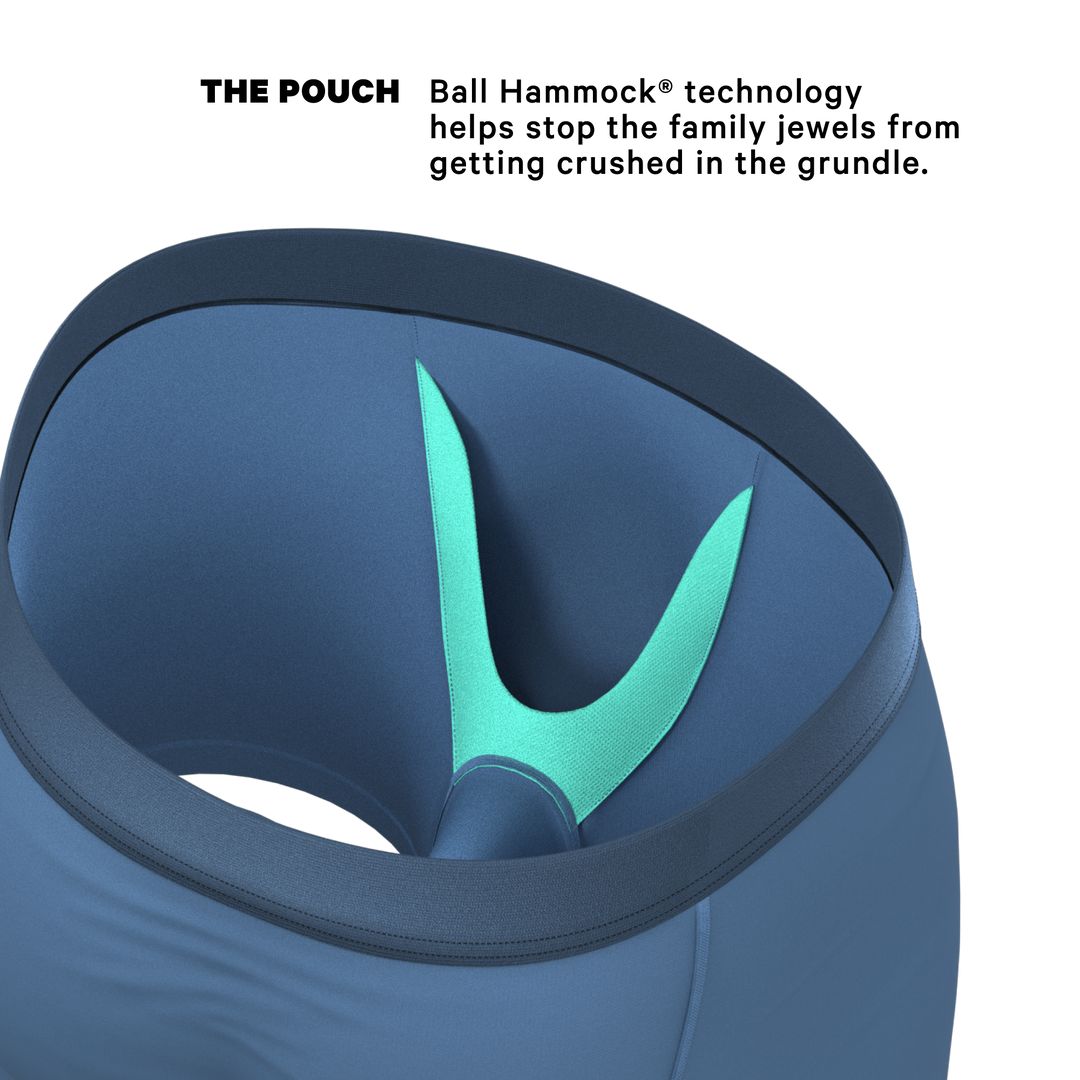 The Cool Cobalt | Slate Blue Ball Hammock® Pouch Underwear