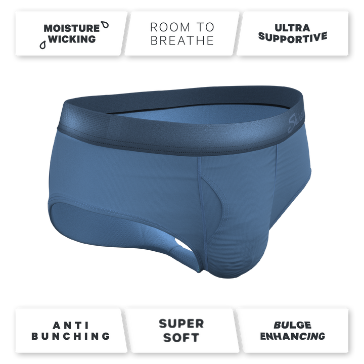 The Cool Cobalt | Slate Blue Ball Hammock® Pouch Underwear Briefs