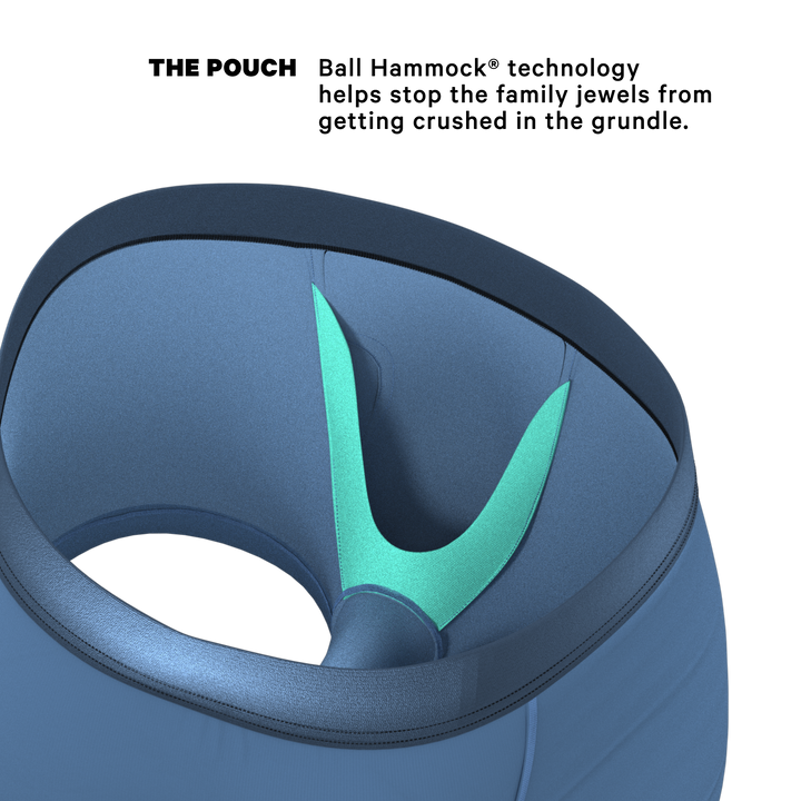 The Cool Cobalt | Slate Blue Ball Hammock® Pouch Trunks Underwear