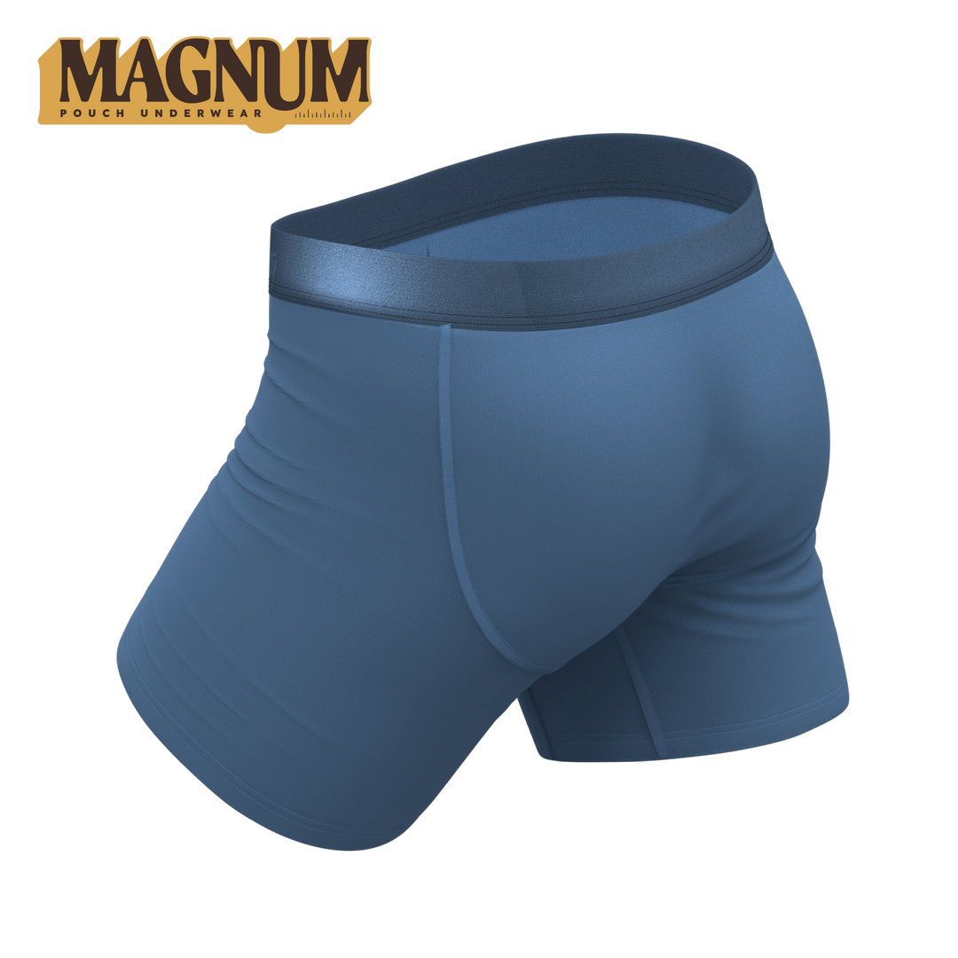 The Cool Cobalt | Slate Blue Ball Hammock® Magnum Big Pouch Underwear