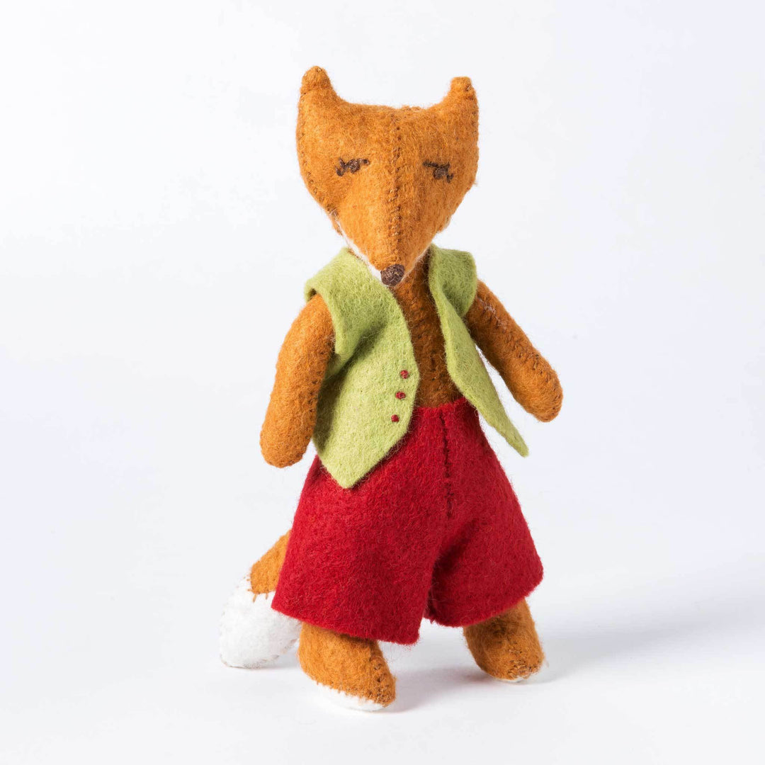 Fergus Fox Felt Craft Kit by Corinne Lapierre FEFOX1F