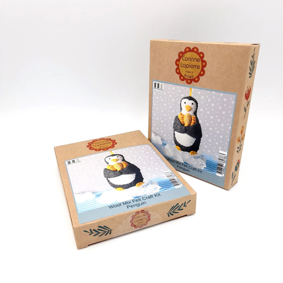 Penguin Felt Craft Mini Kit by Corinne Lapierre MKPGN1F