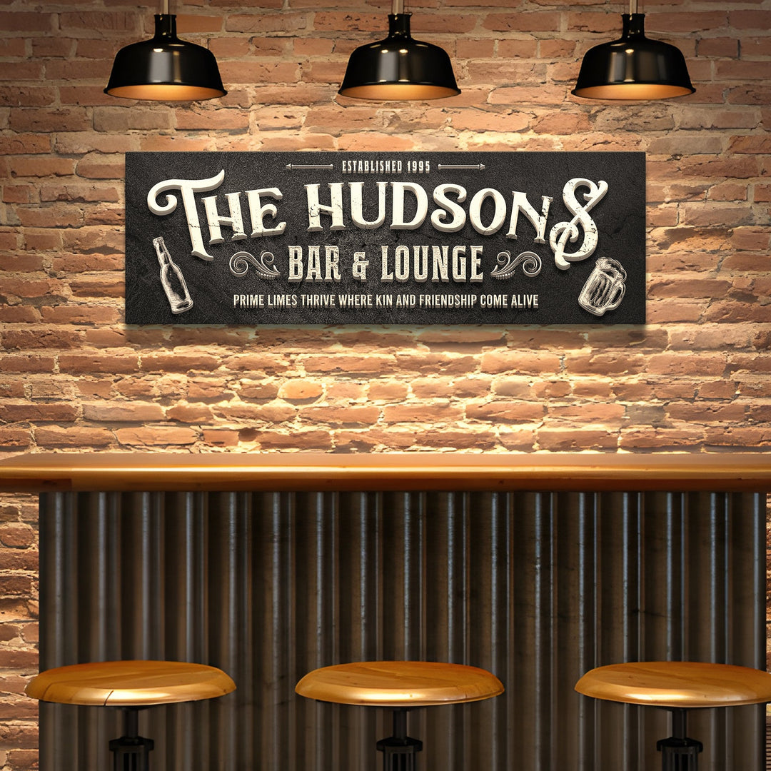 Custom Bar & Lounge Sign II