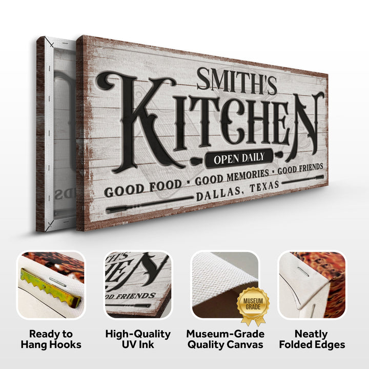Custom Kitchen Sign