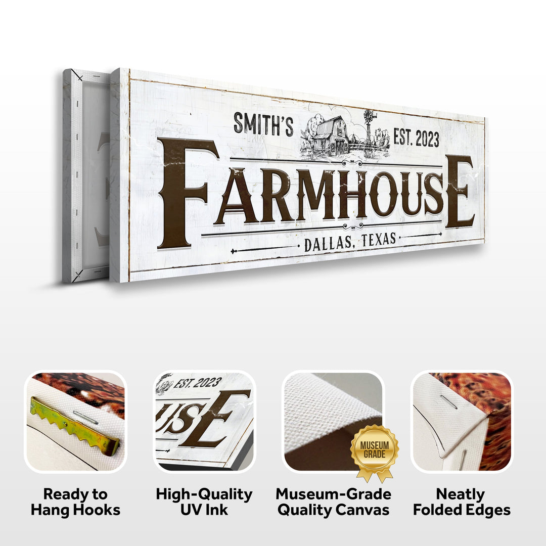 Custom Rustic Farmhouse Sign II