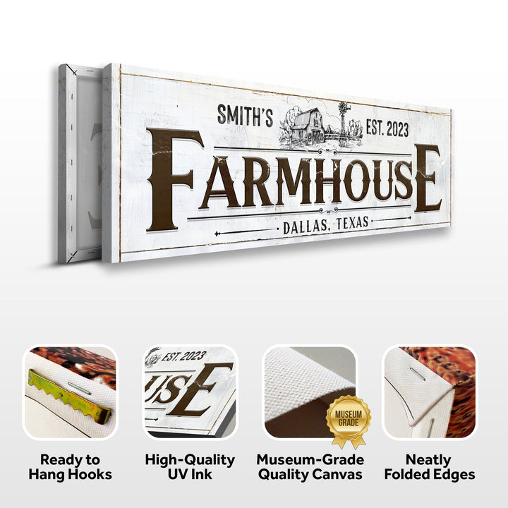 Custom Rustic Farmhouse Sign II