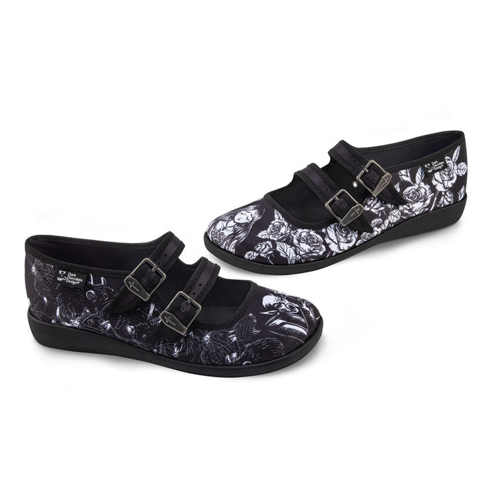 Death Stalks Women's Mary Jane Flats