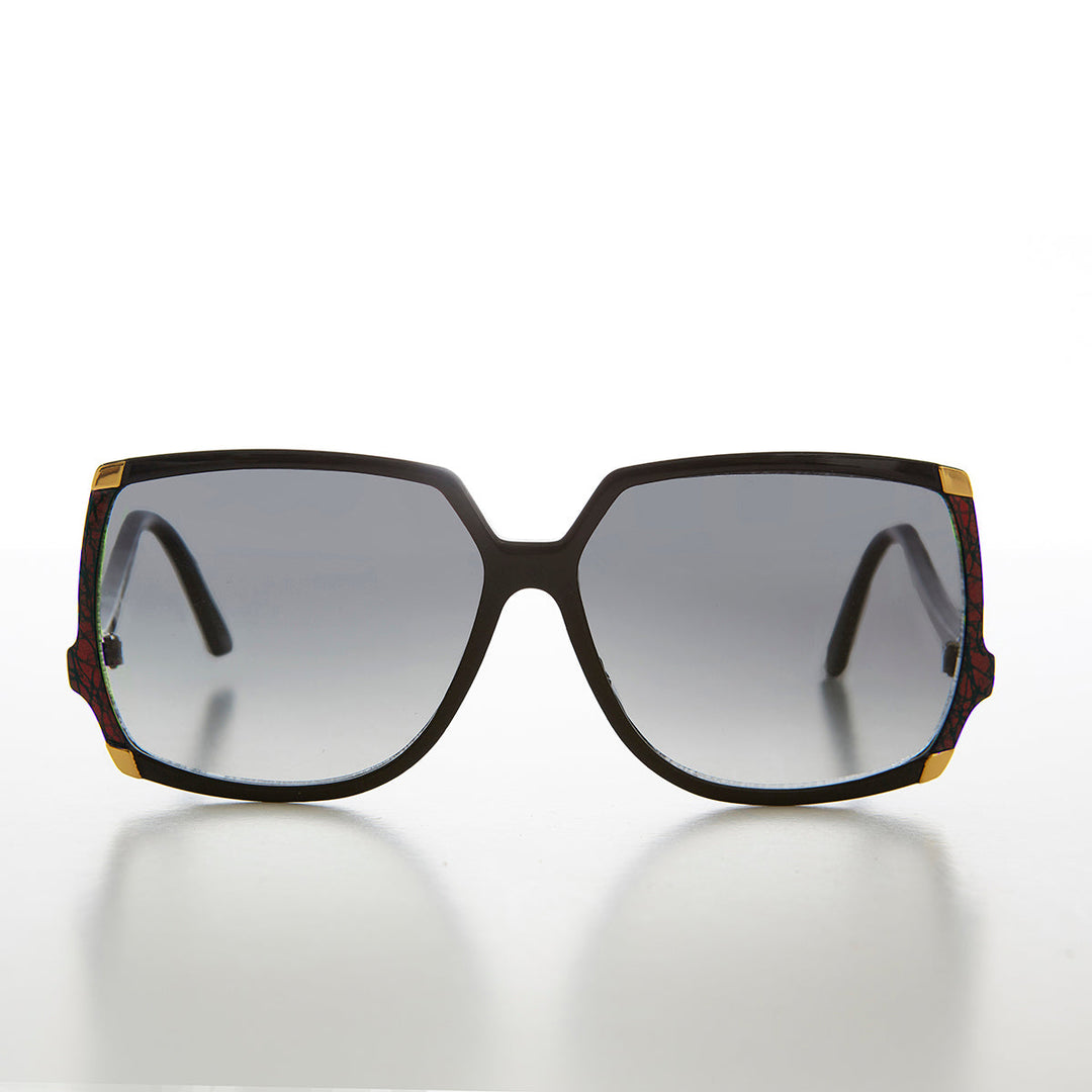 Big Square Women's Vintage Sunglass - Dee