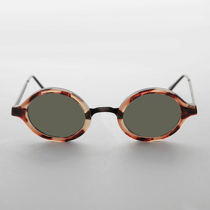 Art Deco Oval Vintage Sunglasses - Degas