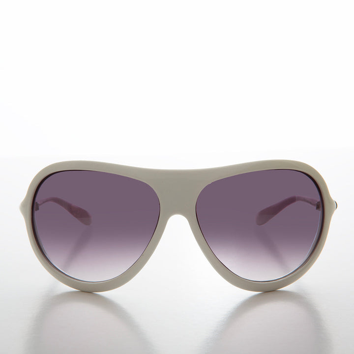 Large Teardrop 80s Fashion Sunglass - Dixon