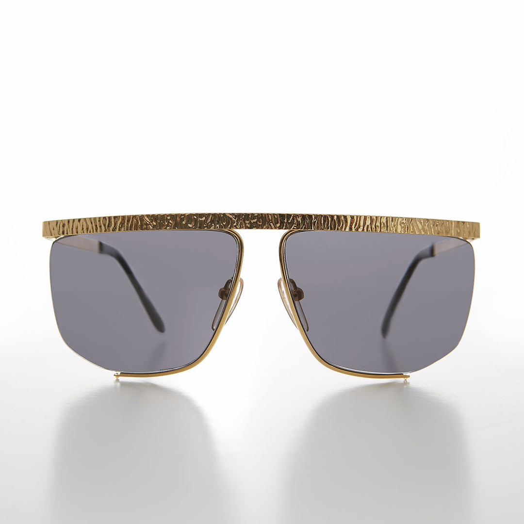 Gold Hip Hop Vintage Sunglasses - Drake
