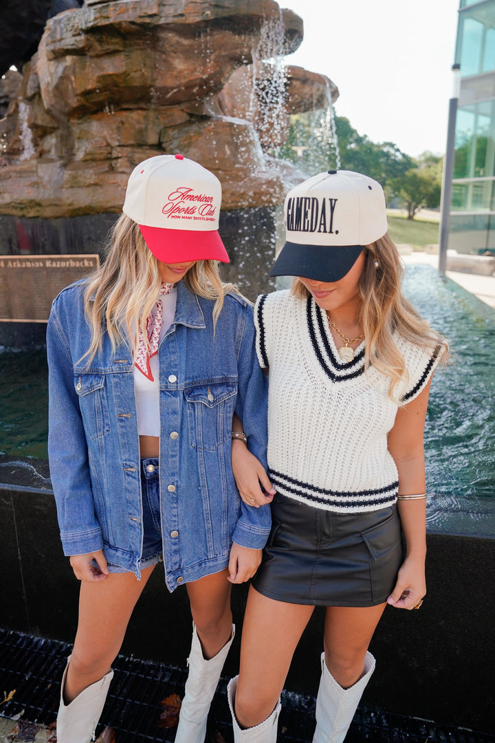 GAMEDAY. - Not My First Tailgate Vintage Trucker Hat