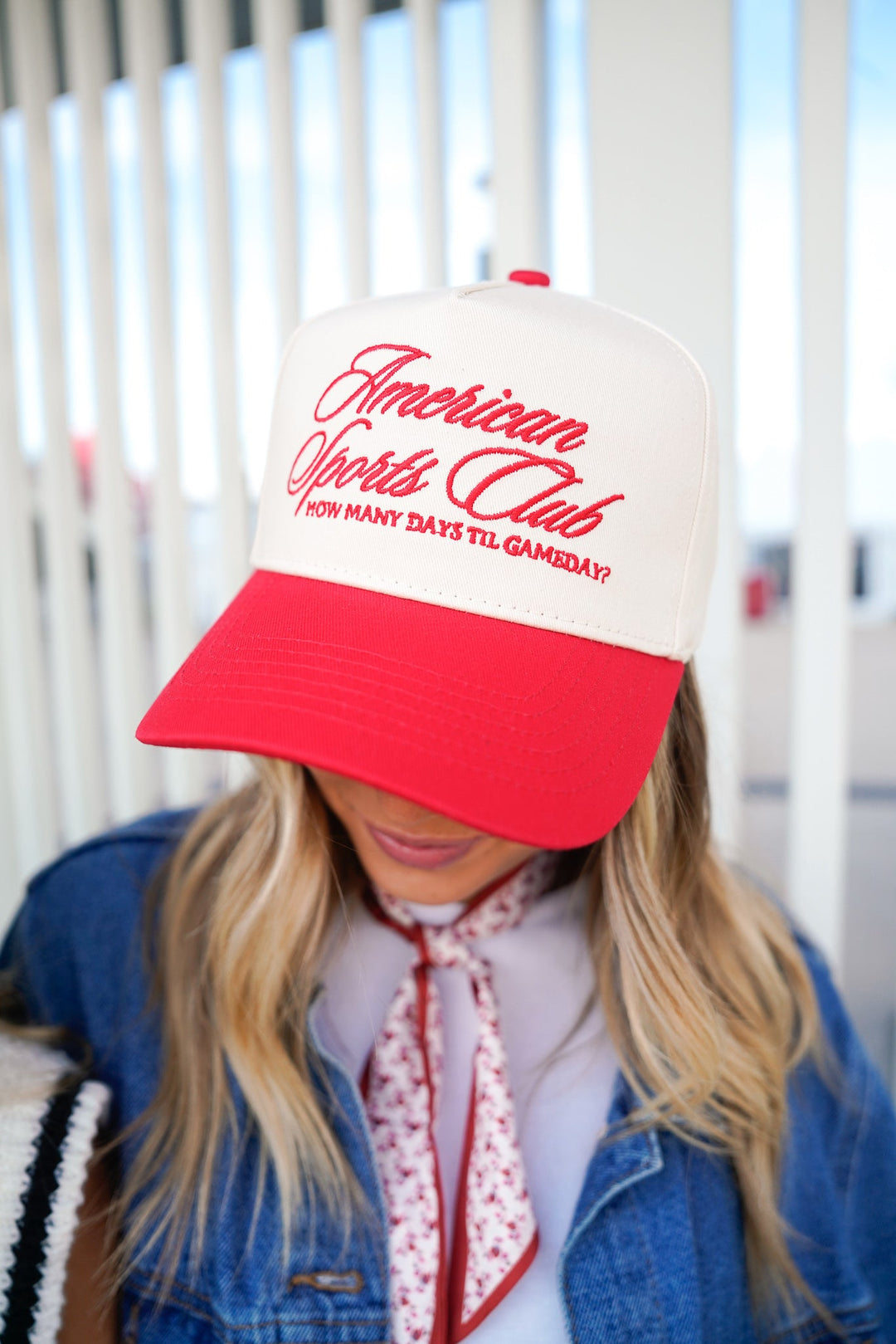 American Sports Club Vintage Trucker Hat