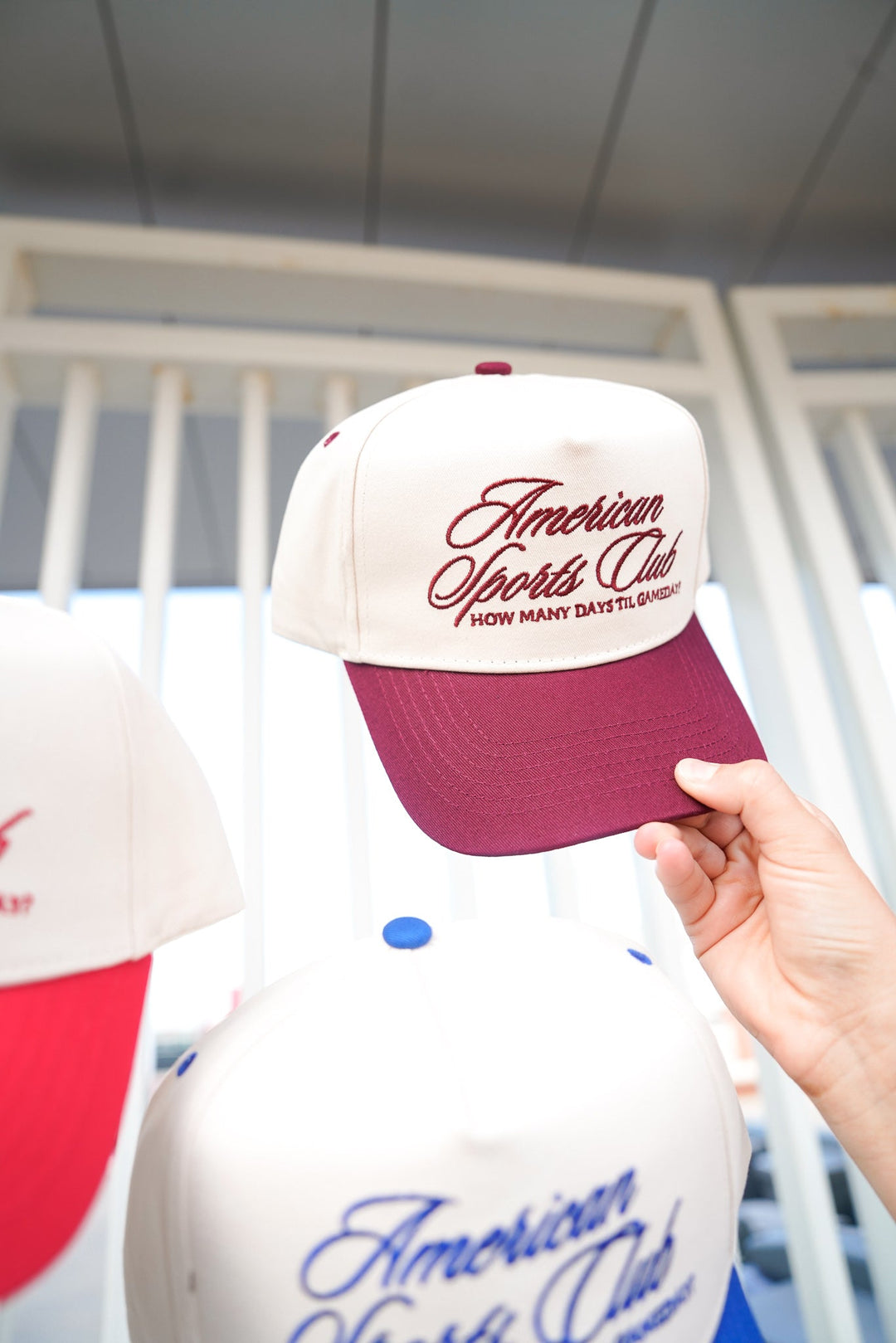 American Sports Club Vintage Trucker Hat