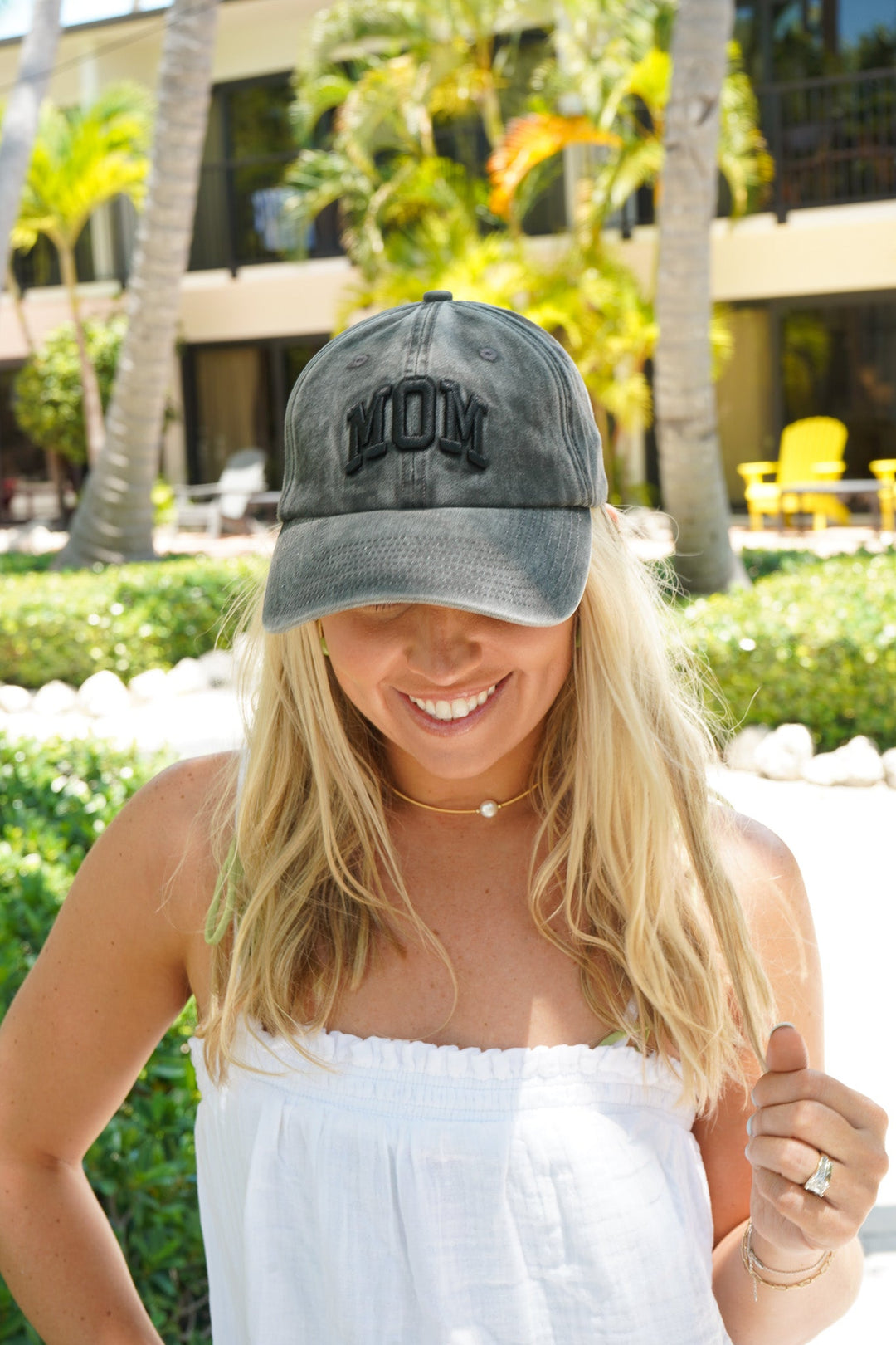 Mom - Black Dad Cap