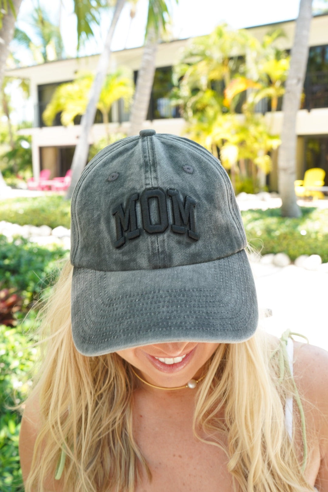 Mom - Black Dad Cap