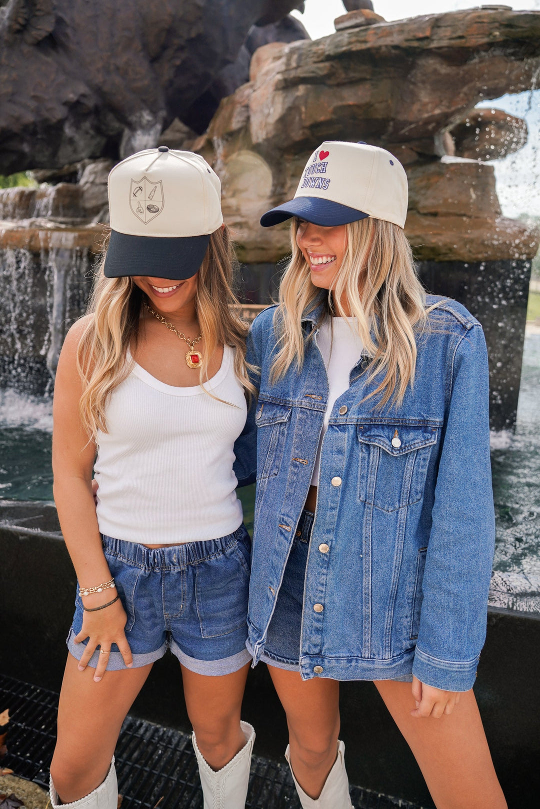 Gameday Crest #1 Fan - Black Vintage Trucker Hat