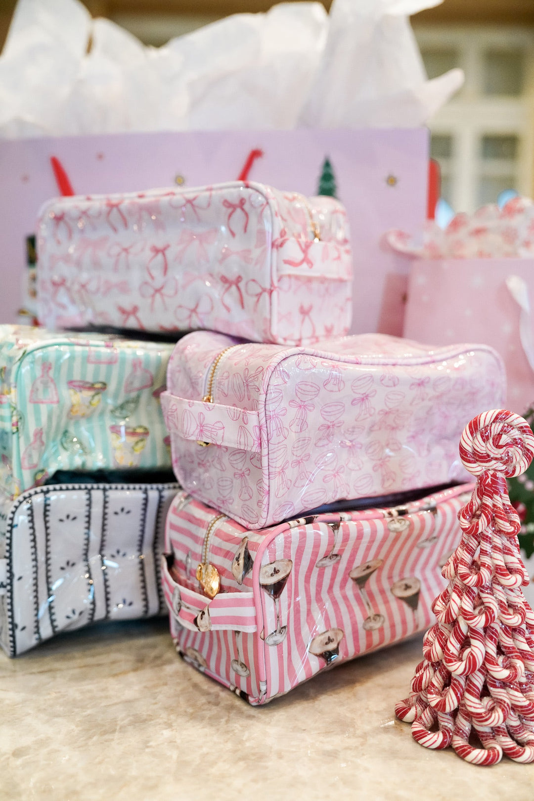 Clear Coat Toiletry Dopp Kit