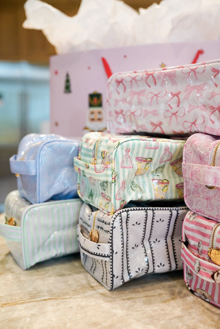 Clear Coat Toiletry Dopp Kit