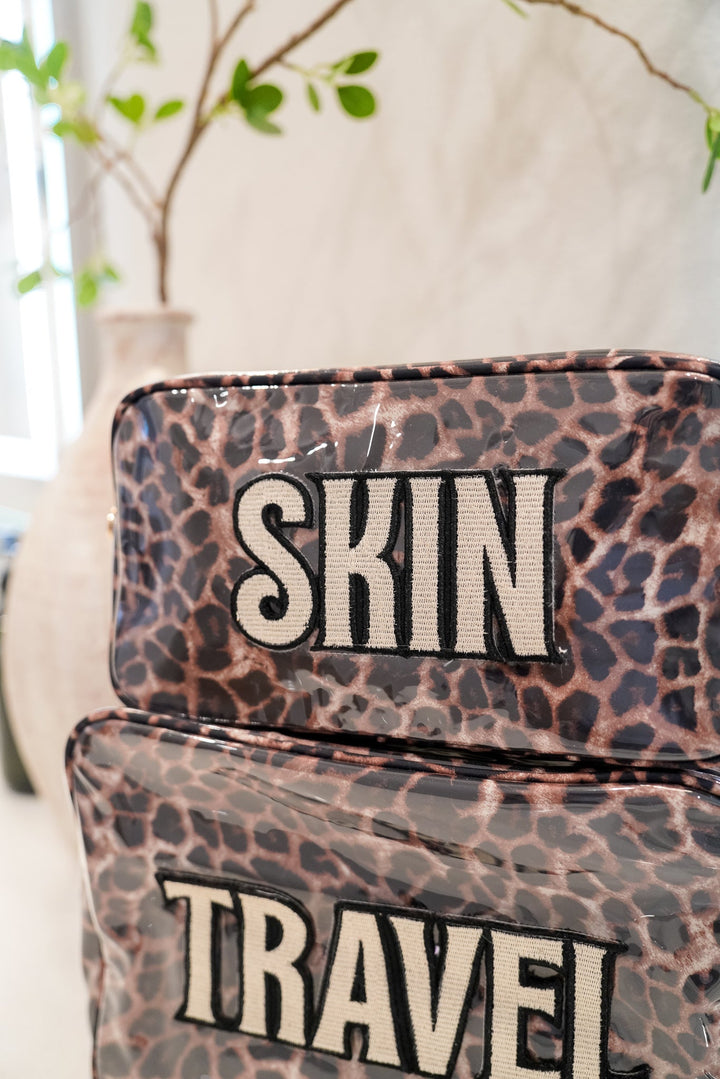 Skin - Leopard Clear Coat Large Bag
