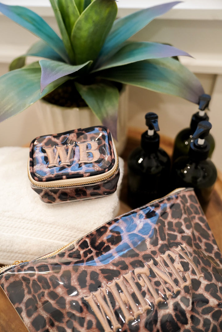 Leopard - Clear Coat Bag | Customizable