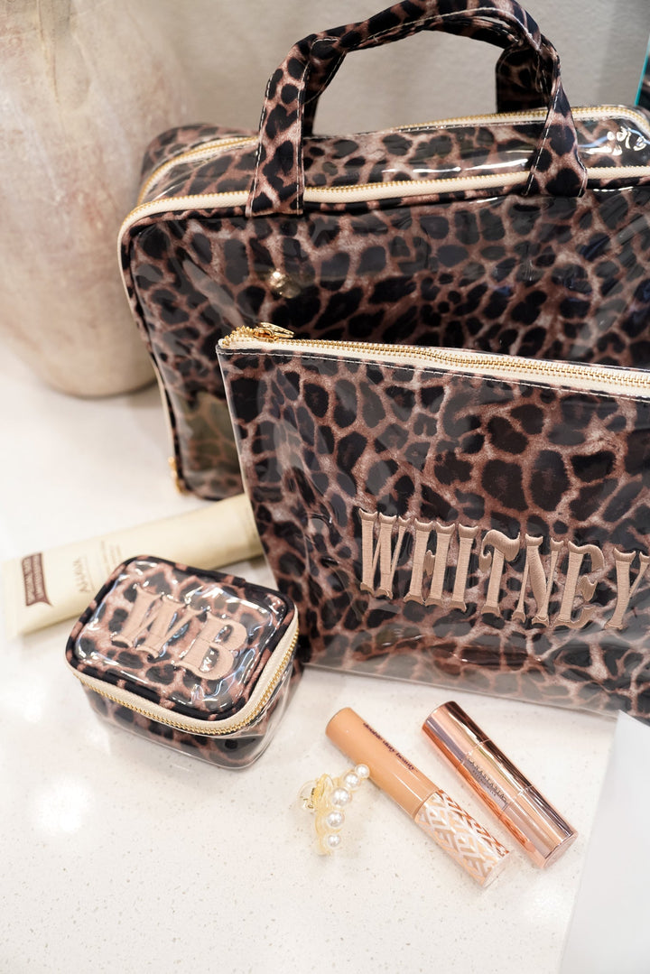 Leopard - Clear Coat Bag | Customizable
