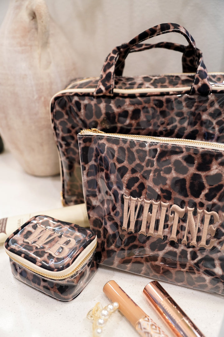 Leopard - Clear Coat Bag | Customizable