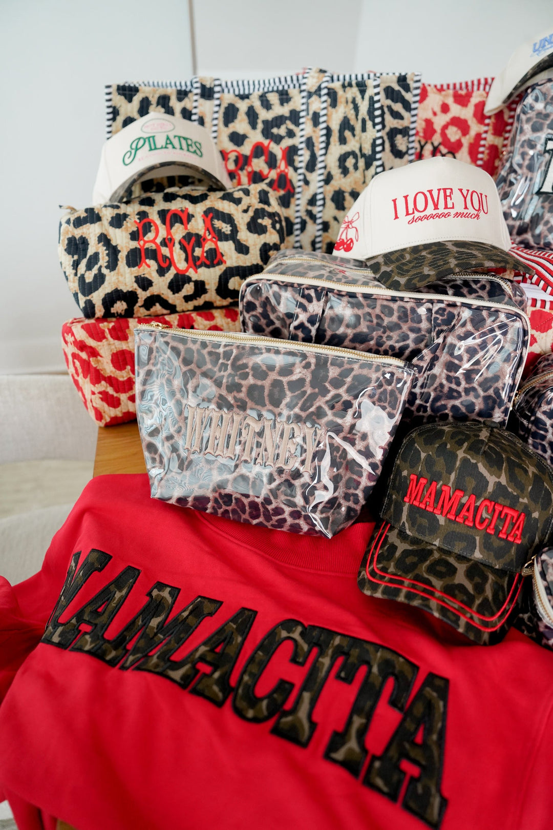 Leopard - Clear Coat Bag | Customizable