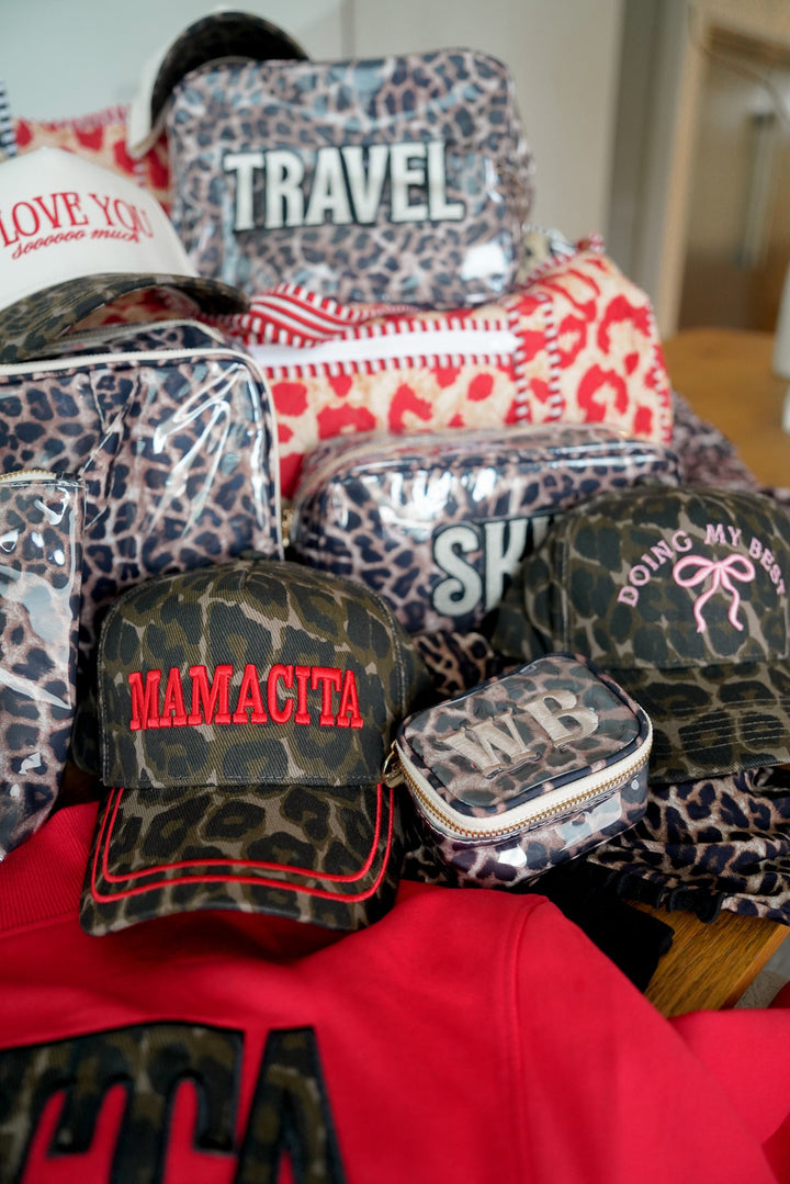 Leopard - Clear Coat Bag | Customizable