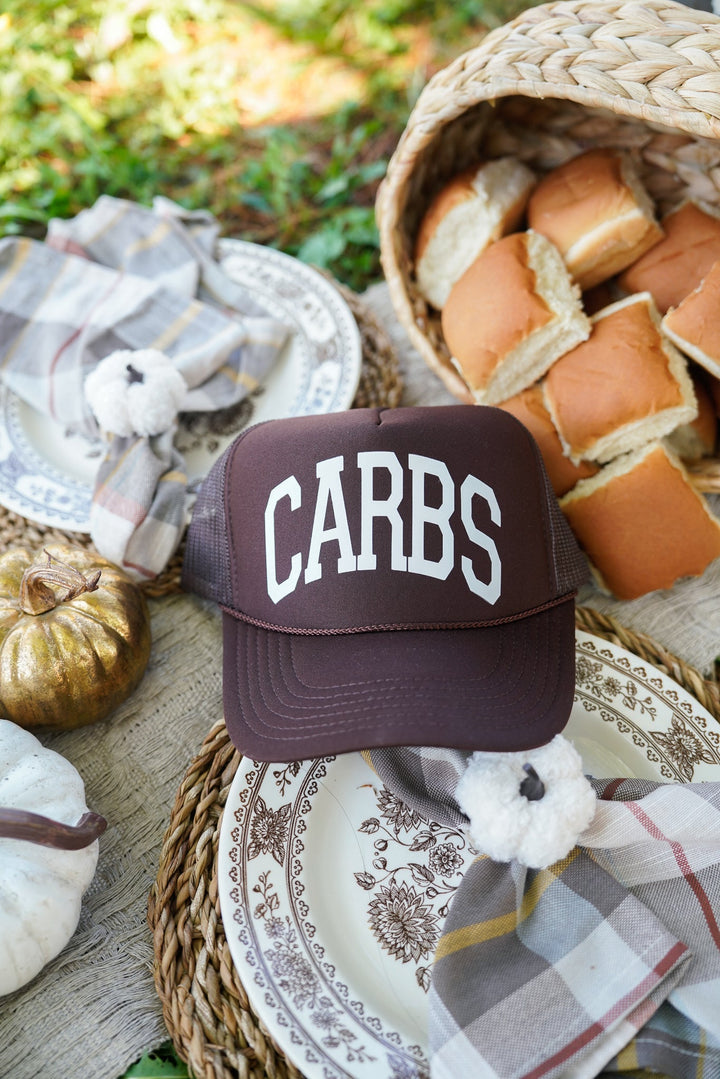 Carbs - Brown Foam Trucker Hat