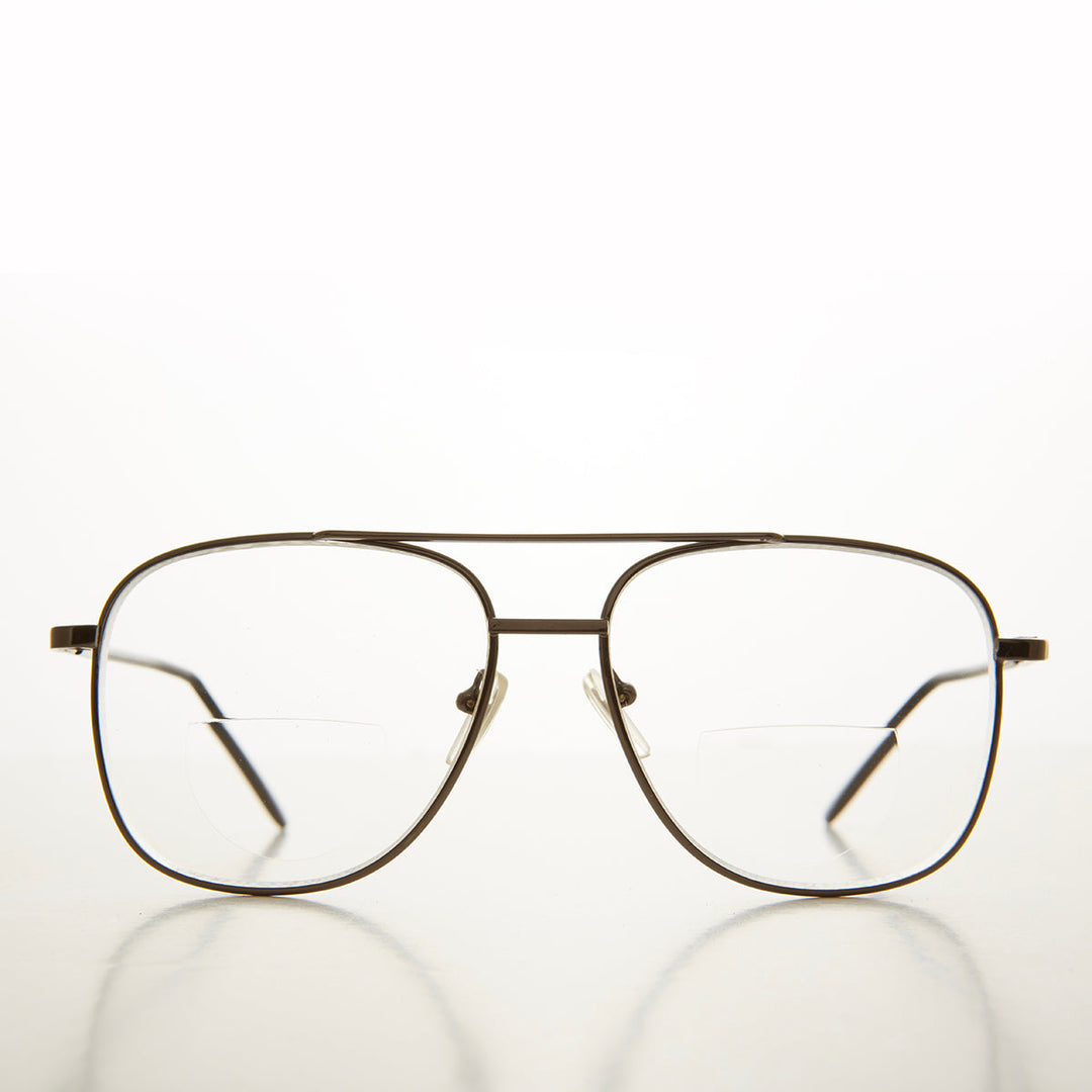 Square Bifocal Aviator Glasses - Dunham