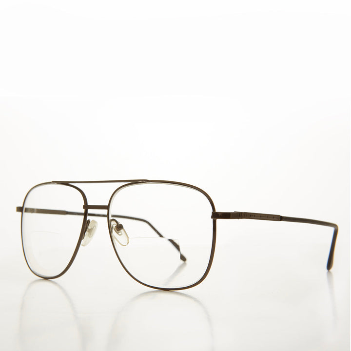 Square Bifocal Aviator Glasses - Dunham